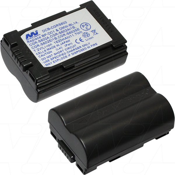 MI Battery Experts DCB-CGRS602-BP1